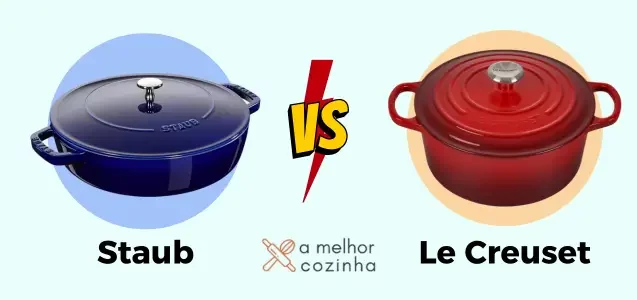 Qual a Melhor Panela Le Creuset ou Staub