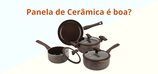 panela de ceramica e boa